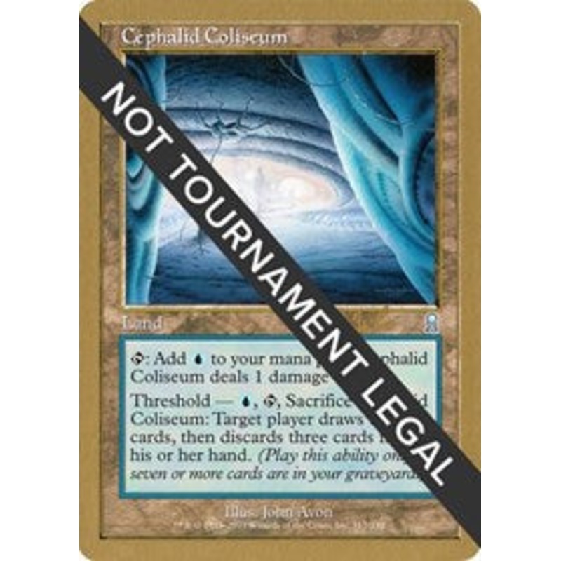 Cephalid Coliseum - 2002 Carlos Romao (ODY) [World Championship Decks]