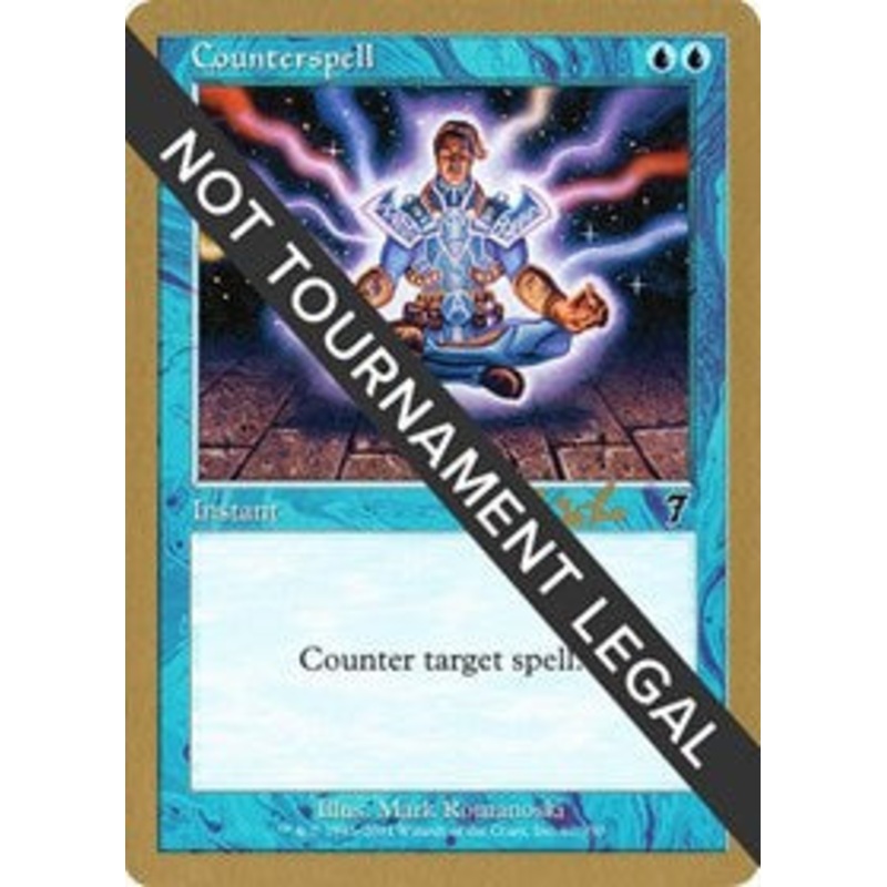 Counterspell - 2002 Carlos Romao (7ED) [World Championship Decks]