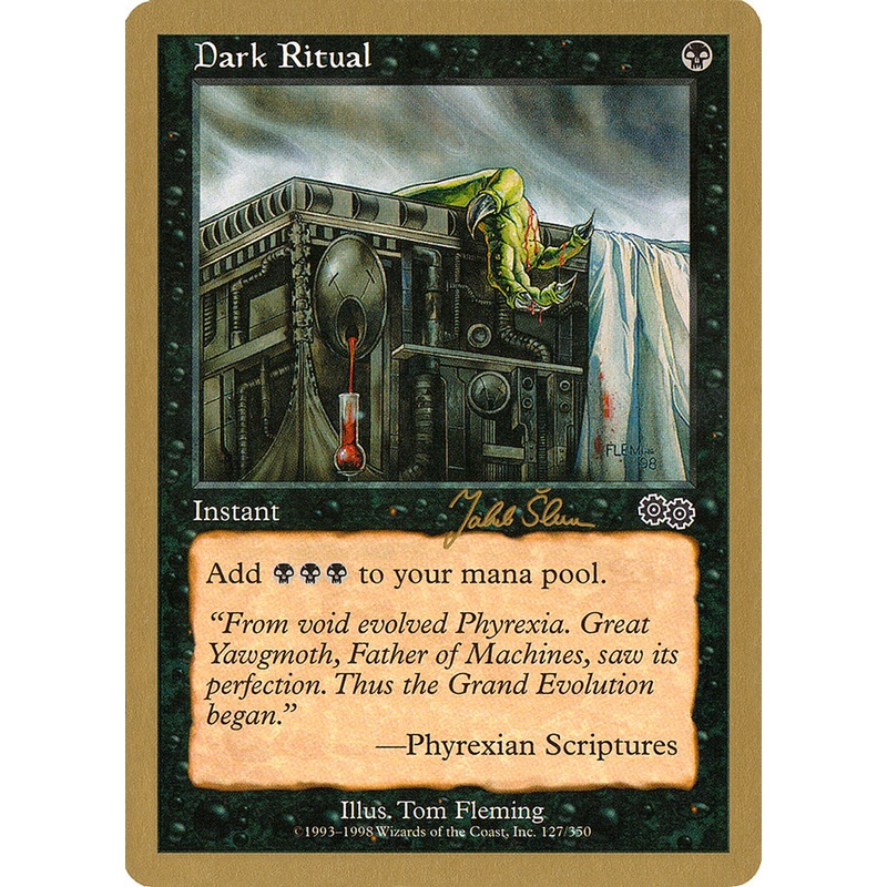 Dark Ritual (Jakub Slemr) [World Championship Decks 1999]