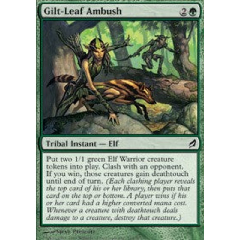 Gilt-Leaf Ambush [Lorwyn]