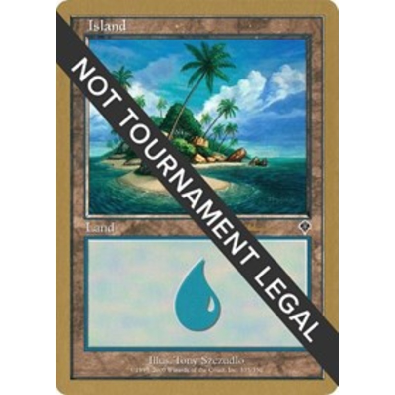 Island (335) - 2001 Antoine Ruel (INV) [World Championship Decks]