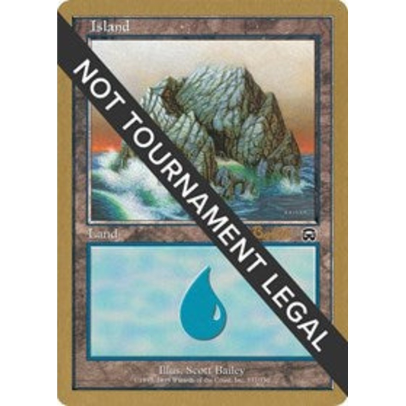 Island (337) - 2001 Alex Borteh (MMQ) [World Championship Decks]