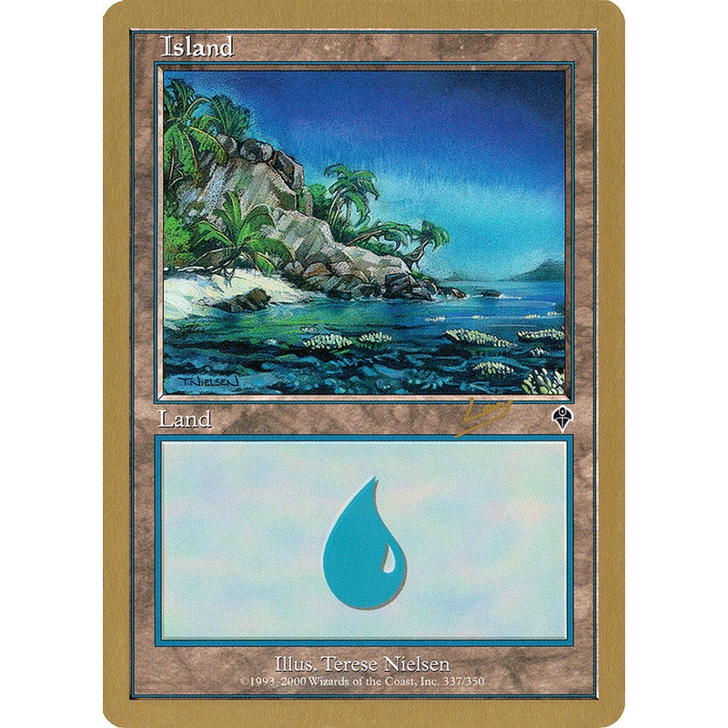 Island (rl337a) (Raphael Levy) [World Championship Decks 2002]