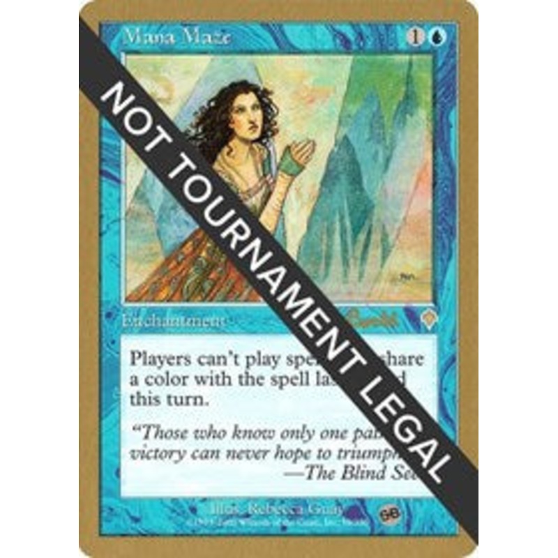 Mana Maze - 2001 Alex Borteh (INV) (SB) [World Championship Decks 2001]