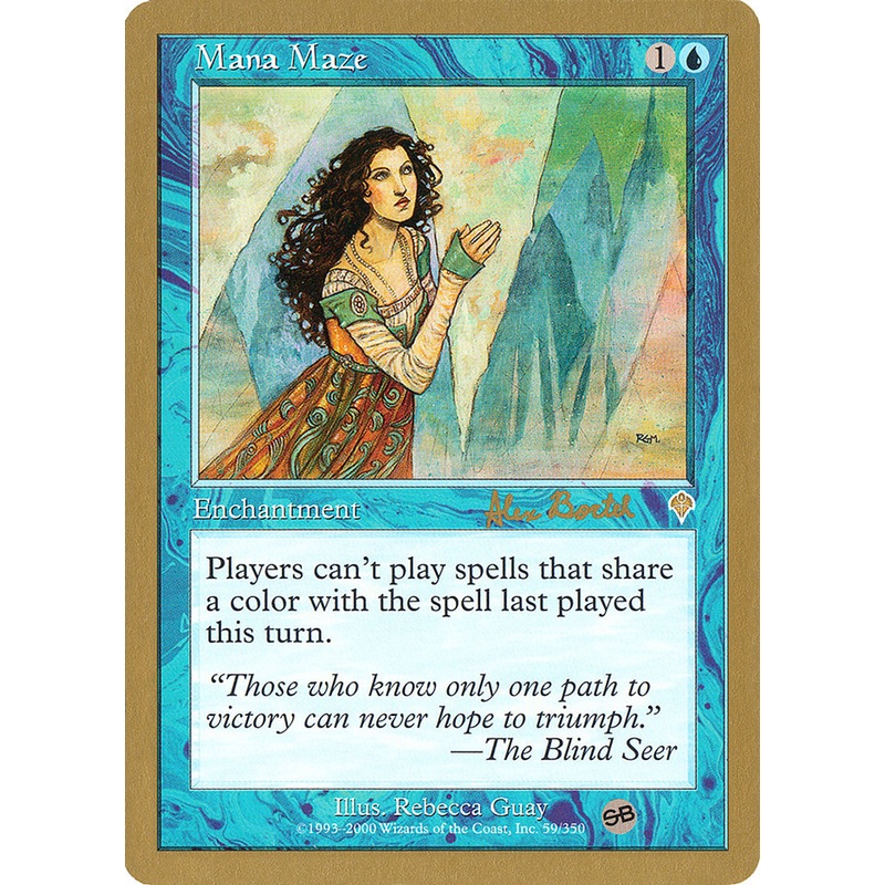 Mana Maze (Alex Borteh) (SB) [World Championship Decks 2001]