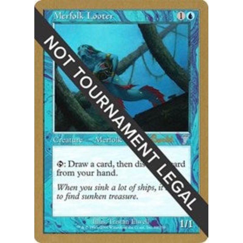 Merfolk Looter - 2001 Alex Borteh (7ED) [World Championship Decks 2001]