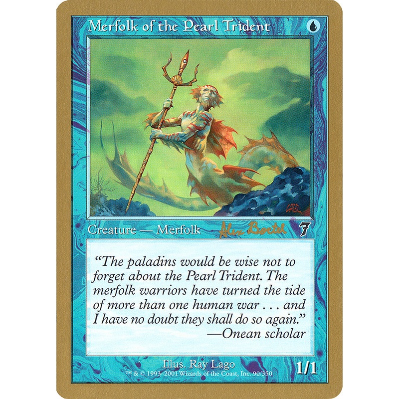 Merfolk of the Pearl Trident (Alex Borteh) [World Championship Decks 2001]