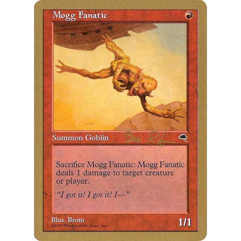 Mogg Fanatic (Ben Rubin) [World Championship Decks 1998]