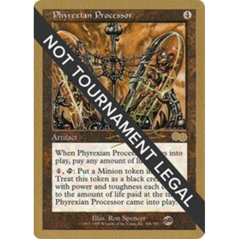 Phyrexian Processor - 2000 Nicolas Labarre (USG) (SB) [World Championship Decks]