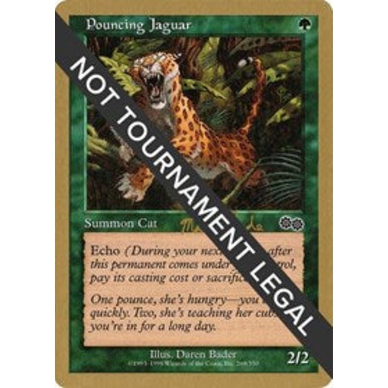 Pouncing Jaguar - 1999 Matt Linde (USG) [World Championship Decks 1999]
