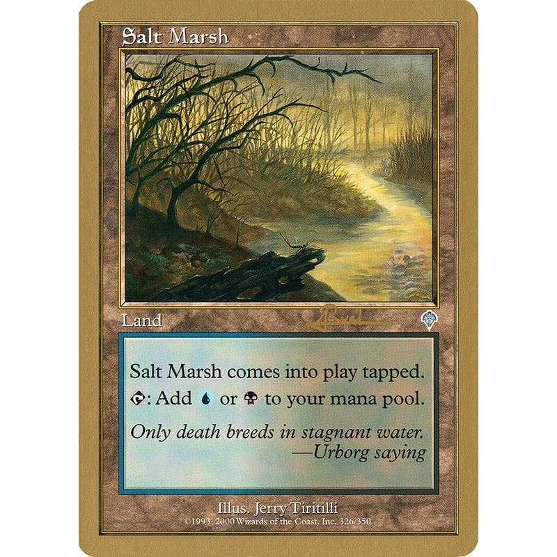 Salt Marsh (Antoine Ruel) [World Championship Decks 2001]