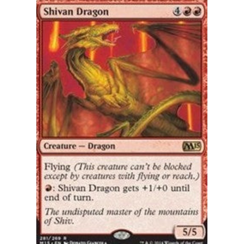 Shivan Dragon [Magic 2015]