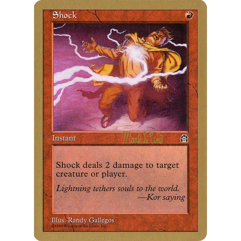 Shock (Mark Le Pine) [World Championship Decks 1999]