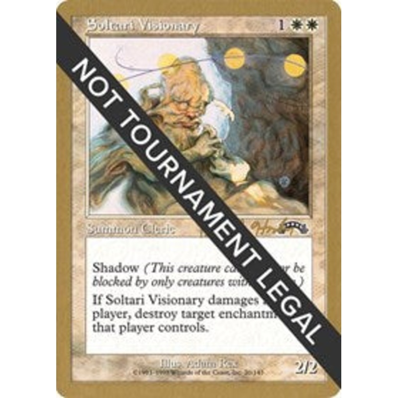 Soltari Visionary - 1998 Brian Hacker (EXO) [World Championship Decks 1998]
