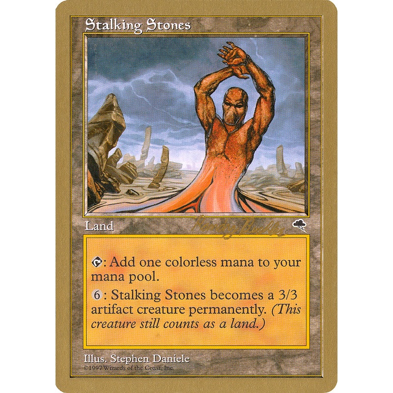 Stalking Stones (Randy Buehler) [World Championship Decks 1998]