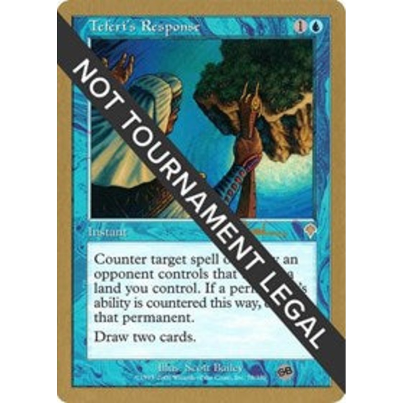 Teferi's Response - 2001 Antoine Ruel (INV) (SB) [World Championship Decks]