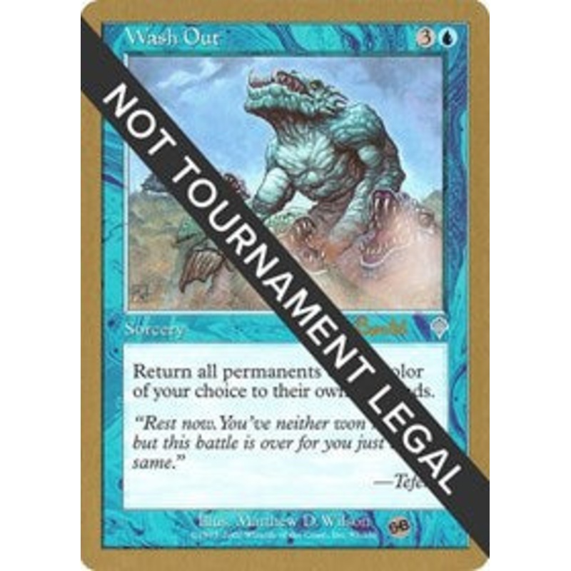 Wash Out - 2001 Alex Borteh (INV) (SB) [World Championship Decks]
