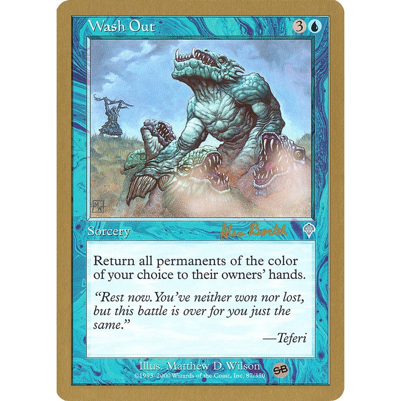 Wash Out (Alex Borteh) (SB) [World Championship Decks 2001]