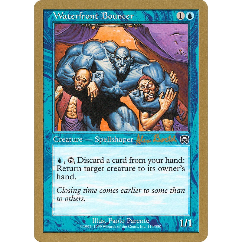Waterfront Bouncer (Alex Borteh) [World Championship Decks 2001]
