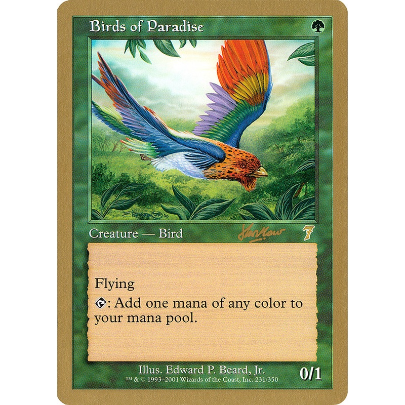 Birds of Paradise (Sim Han How) [World Championship Decks 2002]