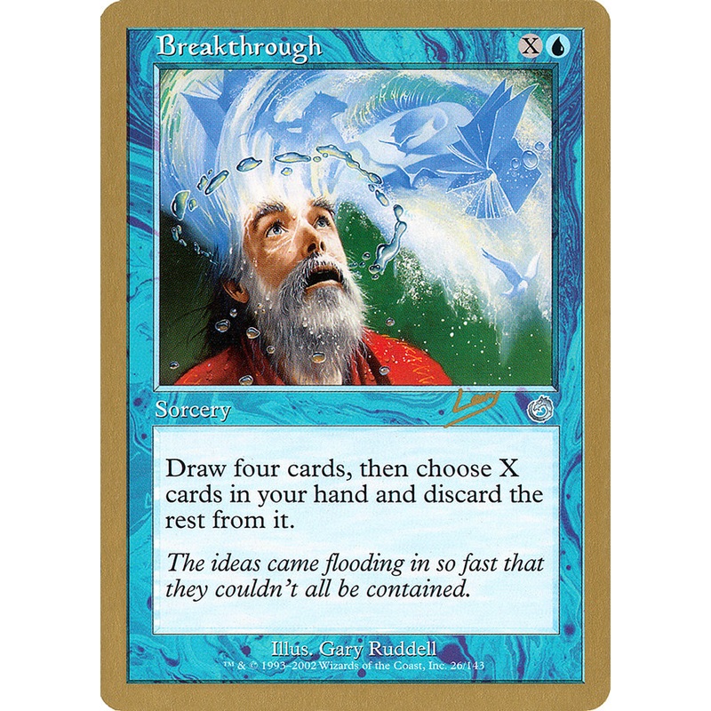Breakthrough (Raphael Levy) [World Championship Decks 2002]