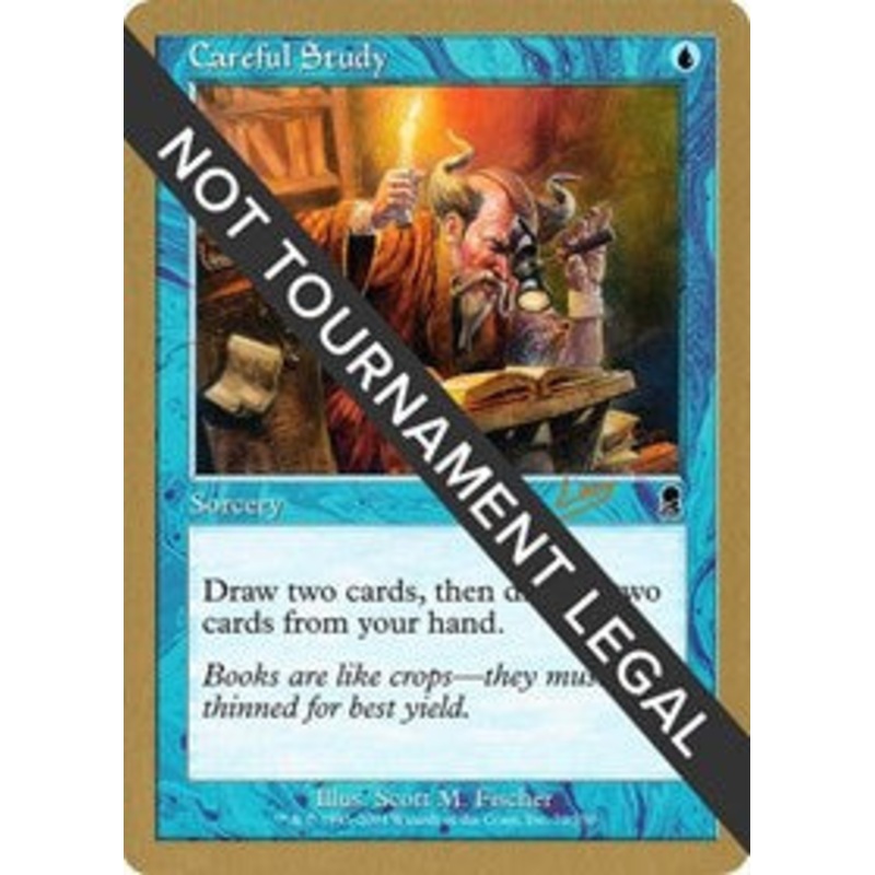 Careful Study - 2002 Raphael Levy (ODY) [World Championship Decks 2002]