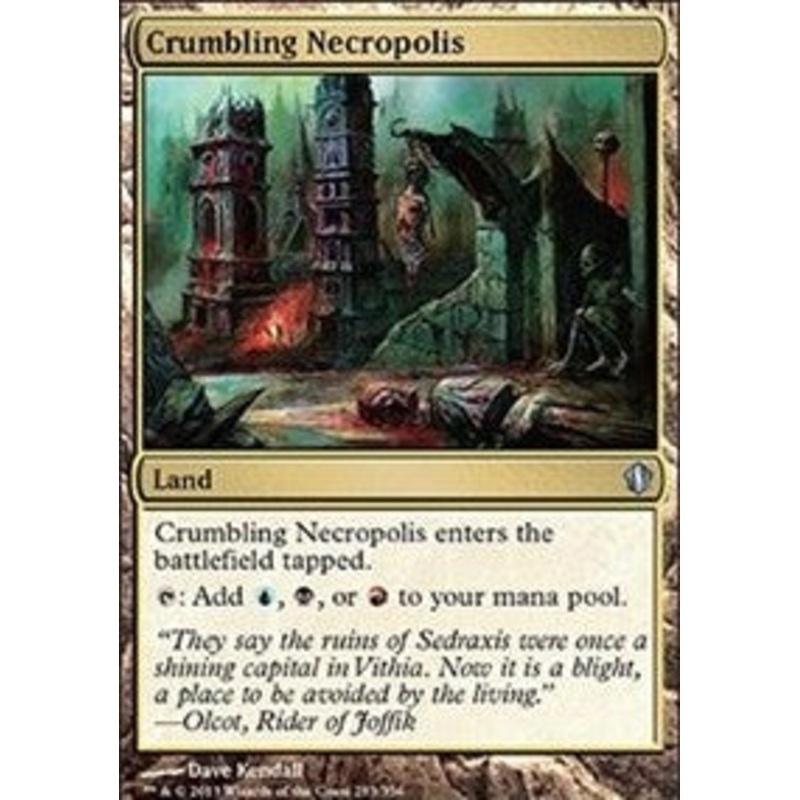 Crumbling Necropolis [Commander 2013]
