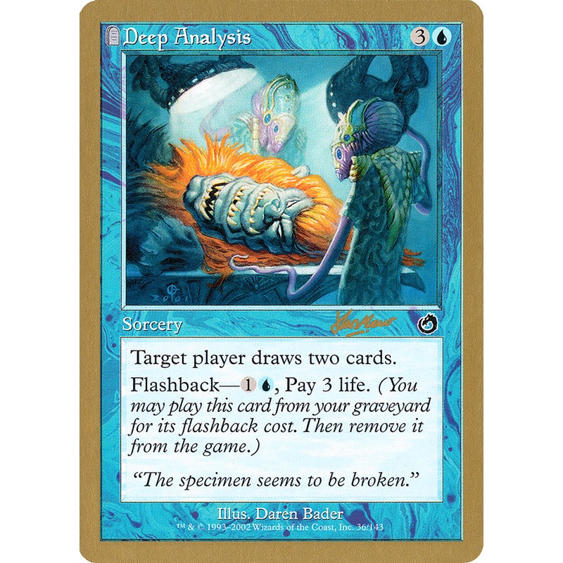 Deep Analysis (Sim Han How) [World Championship Decks 2002]