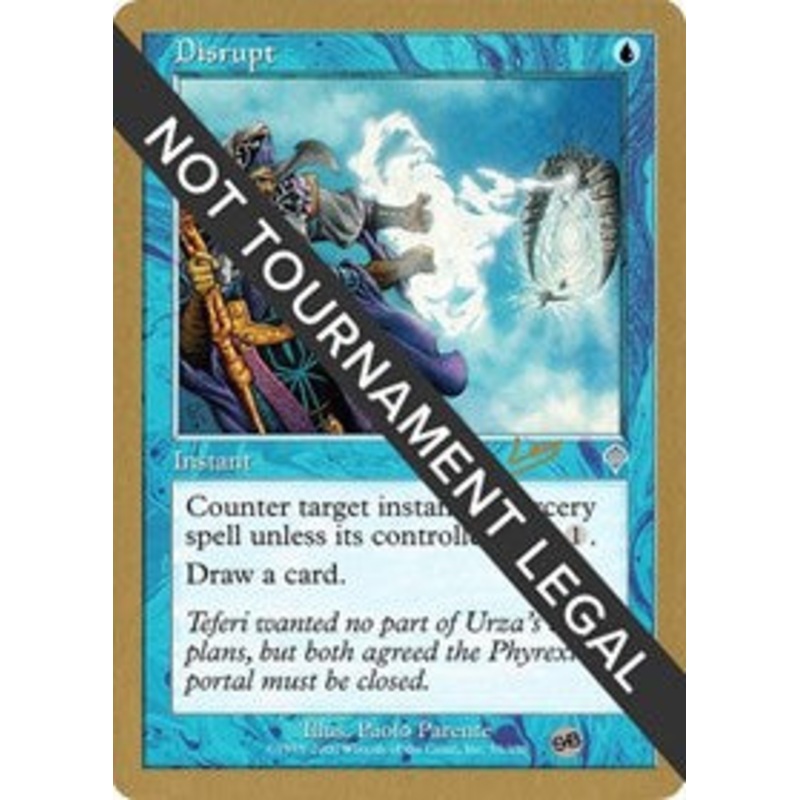 Disrupt - 2002 Raphael Levy (INV) (SB) [World Championship Decks 2002]