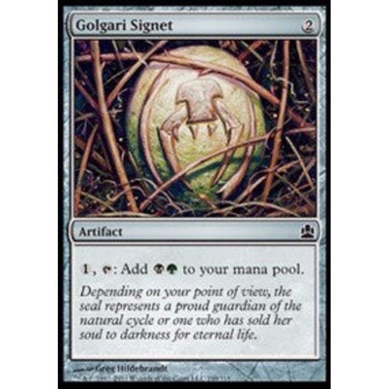 Golgari Signet [Commander 2011]