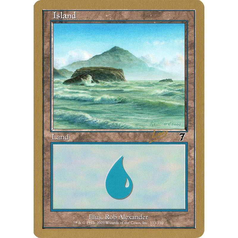 Island (333) (Raphael Levy) [World Championship Decks 2002]