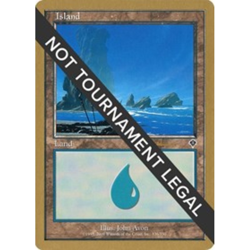 Island (336) - 2001 Antoine Ruel (INV) [World Championship Decks 2001]