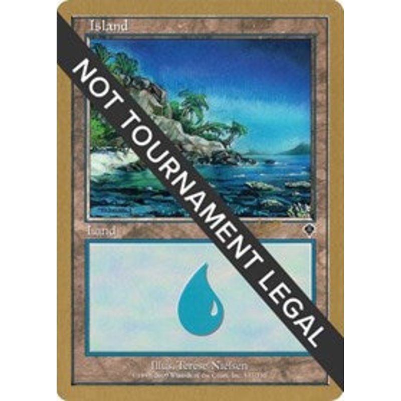 Island (337) - 2002 Raphael Levy (INV) [World Championship Decks 2002]