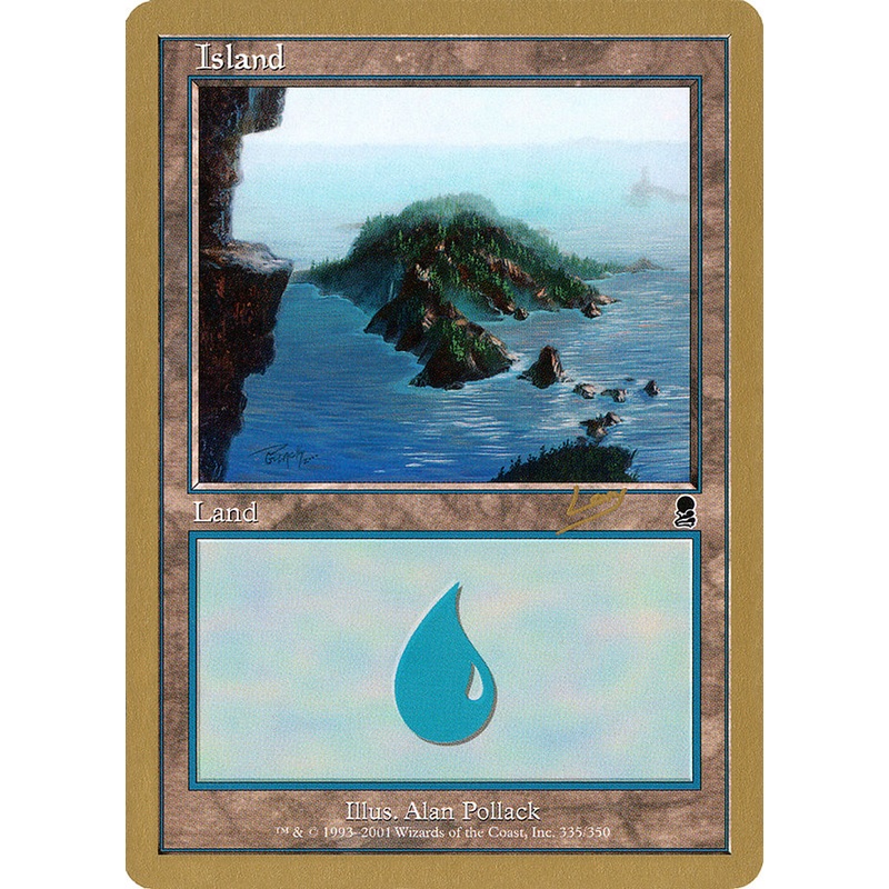 Island (rl335) (Raphael Levy) [World Championship Decks 2002]