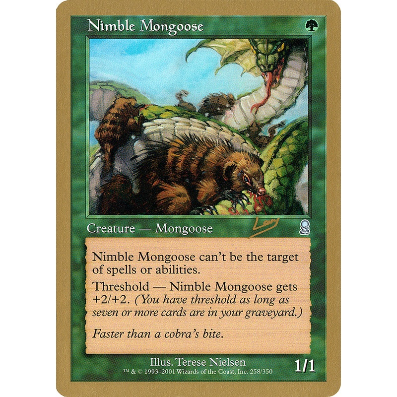 Nimble Mongoose (Raphael Levy) [World Championship Decks 2002]