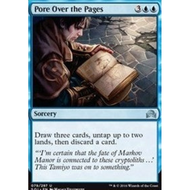 Pore Over the Pages [Shadows over Innistrad]