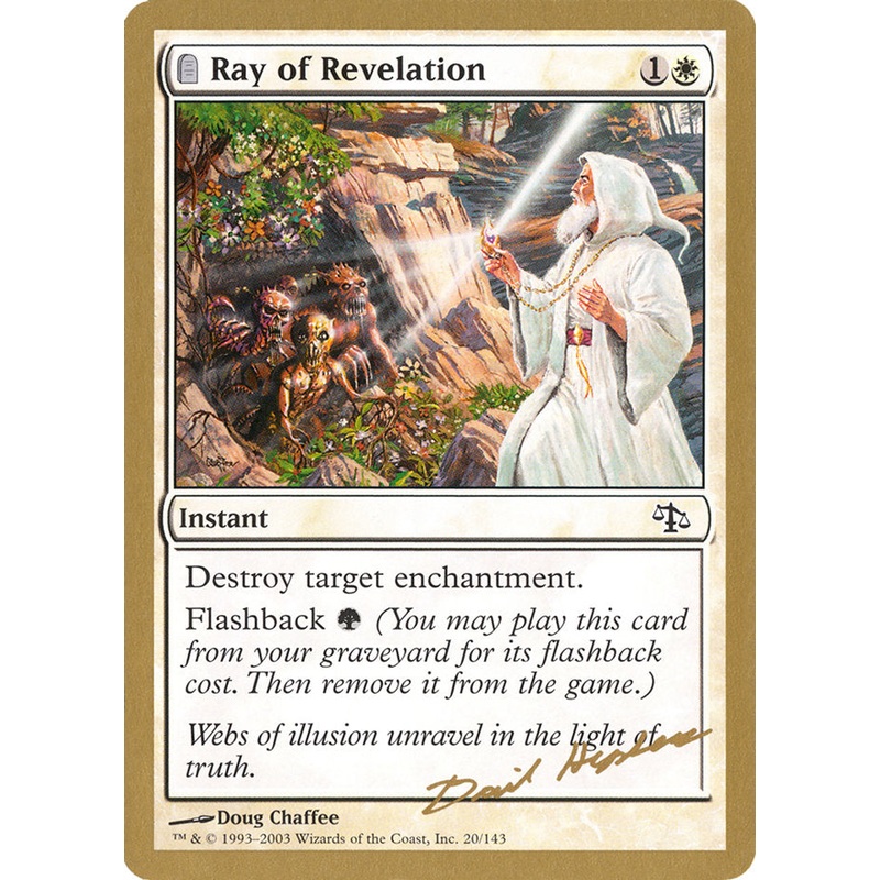 Ray of Revelation (Dave Humpherys) [World Championship Decks 2003]