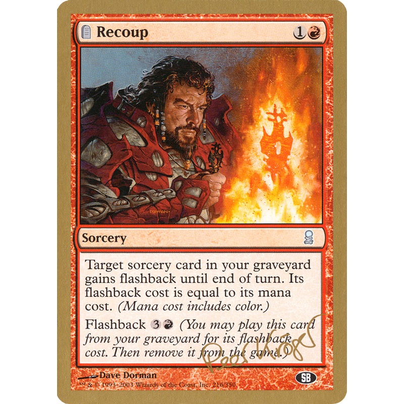 Recoup (Peer Kroger) (SB) [World Championship Decks 2003]