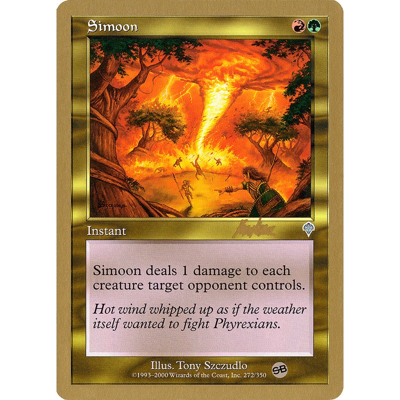 Simoon (Brian Kibler) (SB) [World Championship Decks 2002]