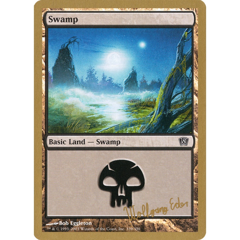Swamp (we339) (Wolfgang Eder) [World Championship Decks 2003]