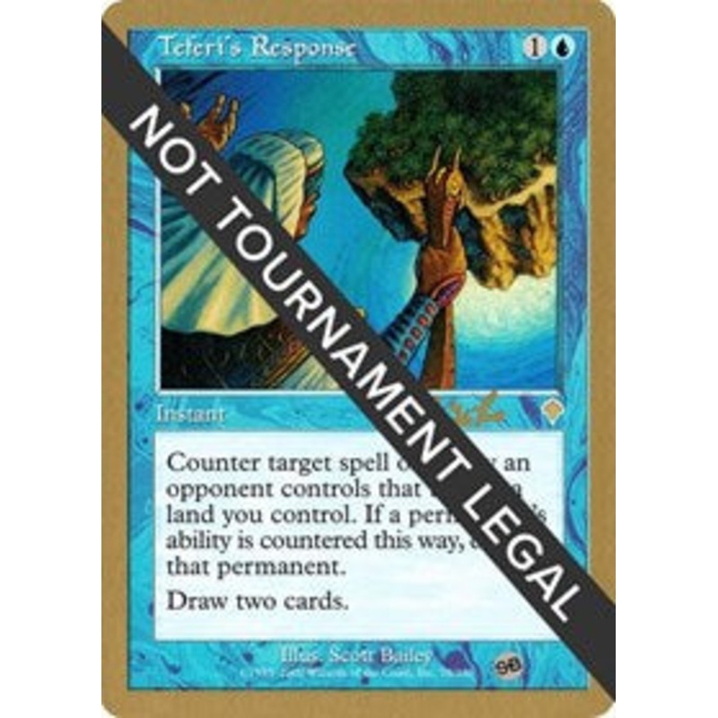 Teferi's Response - 2002 Carlos Romao (INV) (SB) [World Championship Decks]