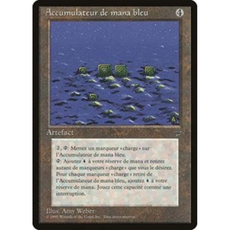 Blue Mana Battery (French) - "Accumulateur de mana bleu" [Renaissance]