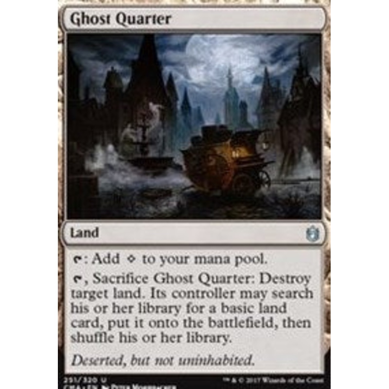 Ghost Quarter [Commander Anthology]