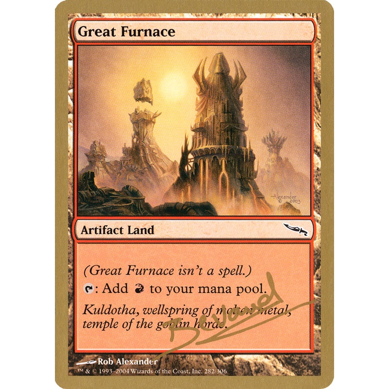 Great Furnace (Manuel Bevand) [World Championship Decks 2004]