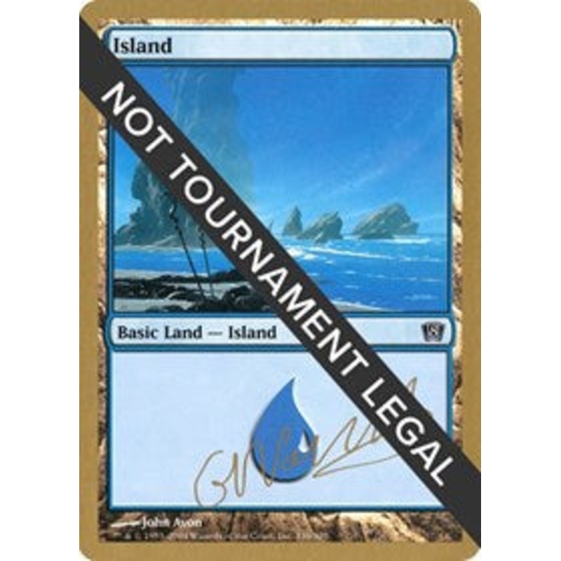 Island (336) - 2004 Gabriel Nassif (8ED) [World Championship Decks 2004]