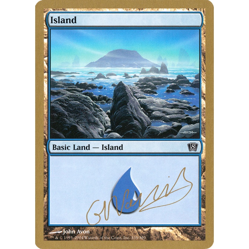 Island (gn335) (Gabriel Nassif) [World Championship Decks 2004]