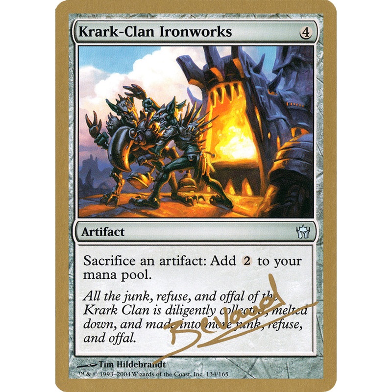 Krark-Clan Ironworks (Manuel Bevand) [World Championship Decks 2004]