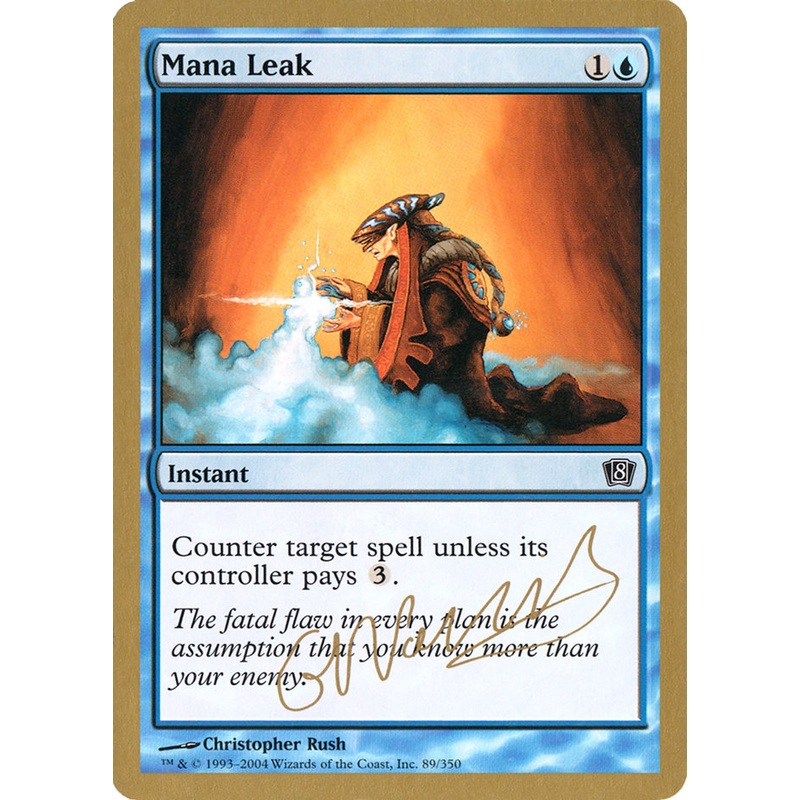 Mana Leak (Gabriel Nassif) [World Championship Decks 2004]