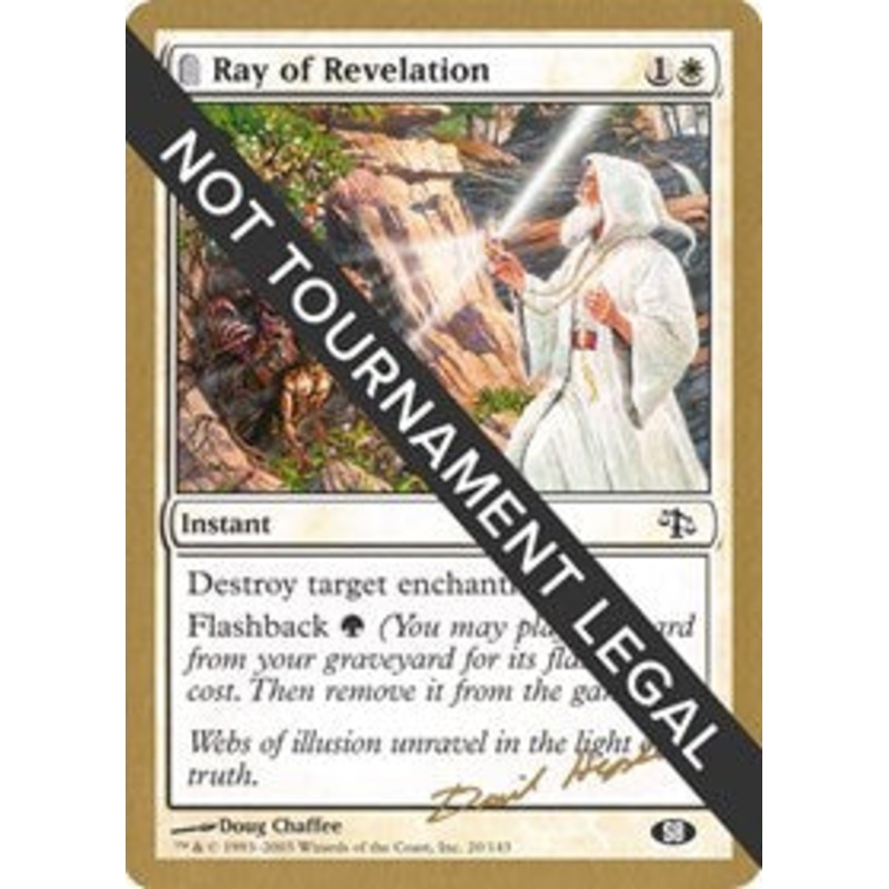 Ray of Revelation - 2003 Dave Humpherys (JUD) (SB) [World Championship Decks]
