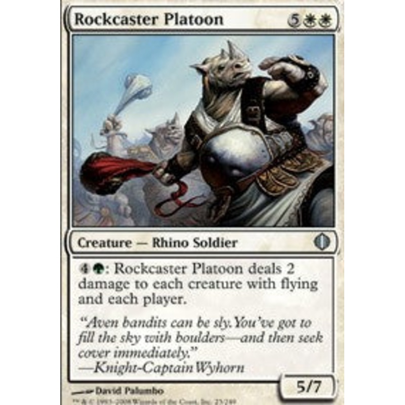 Rockcaster Platoon [Shards of Alara]